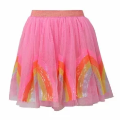 Lola & The Boys Girls Rainbow Sequin Tutu