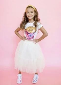 Lola And The Boys Spin And Dream Sparkle Midi Skirt Girls