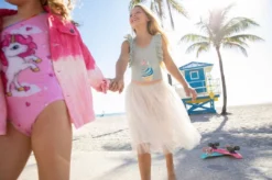 Lola And The Boys Spin And Dream Sparkle Midi Skirt Girls