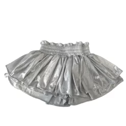 Lola + The Boys Metallic Skort