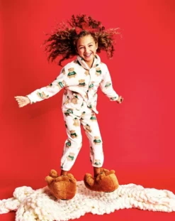 Lola & The Boys New Arrivals Teddy Plush Bear Lounge Set