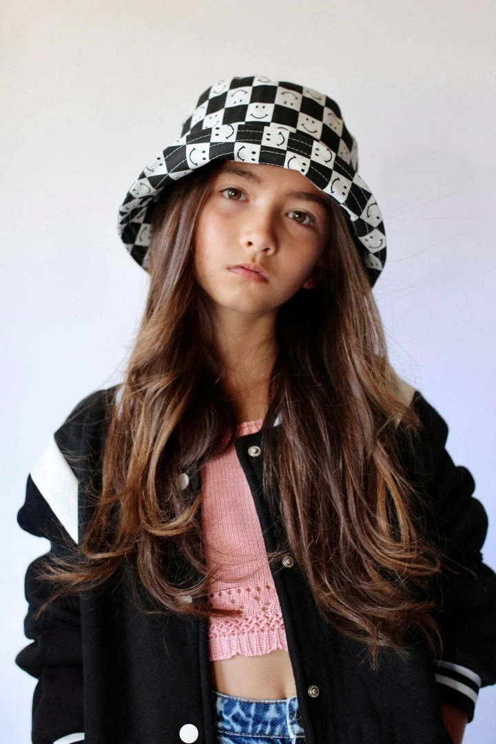 Lola + The Boys Smiley Bucket Hat New Arrivals 3 Lola + The Boys Smiley Bucket Hat New Arrivals