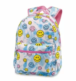 Lola + The Boys New Arrivals Smiley Tie-dye Backpack