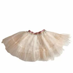 Lola + The Boys Spin And Sparkle "Midi" Short Skirt