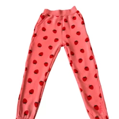 Lola + The Boys Strawberry Ruffle Joggers Set New Arrivals