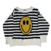 Lola + The Boys Striped Emoji Sweater 2 Lola + The Boys Striped Emoji Sweater