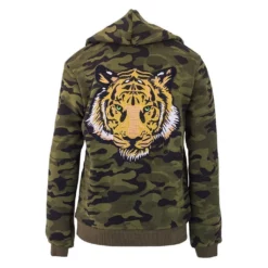 Lola + The Boys Boys Camo Tiger Hoodie