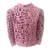 Lola + The Boys Girls Cheetah Girl Sweater