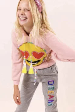Lola + The Boys New Arrivals Ultimate Emoji Gem Hoodie