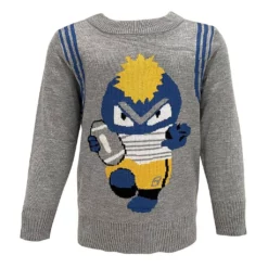 Lola & The Boys New Arrivals Football Monster Sweater