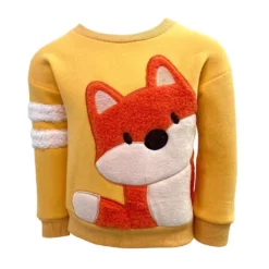 Lola & The Boys Furry Fox Sweatshirt