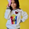 Lola + The Boys Girls I Love Popcorn Sweatshirt