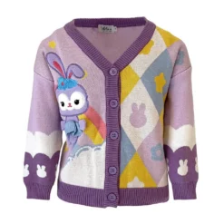 Lola And The Boys New Arrivals Retro Bunny Cardigan