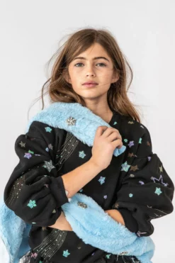 Lola + The Boys Shining Star Sweatshirt Girls