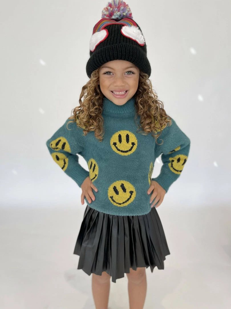 Lola + The Boys Unlimited Yellow Smiles Sweater New Arrivals 3 Lola + The Boys Unlimited Yellow Smiles Sweater New Arrivals