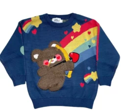 Lola + The Boys New Arrivals Cupid Bear Love Sweatshirt