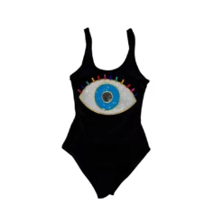 Lola + The Boys Evil Eye Gem Swim