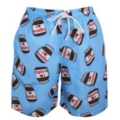 Lola & The Boys Boys Nutella Swim Shorts | Boy's Swimsuit
