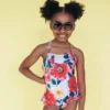 Lola + The Boys Girls Floral Dream Swimsuit