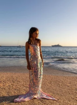Lola + The Boys Paillette Mermaid Swimsuit New Arrivals