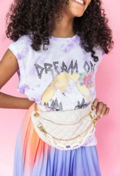 Lola + The Boys Dream On Muscle T Shirt Girls