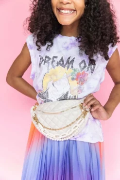 Lola + The Boys Dream On Muscle T Shirt Girls