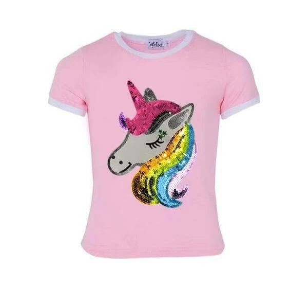 Lola + The Boys Unicorn Dream Ringer T-Shirt 3 Lola + The Boys Unicorn Dream Ringer T-Shirt