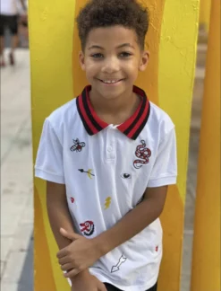 Lola & The Boys Boys Doodle Polo