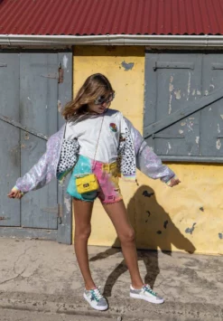 Lola + The Boys Daisy Pom Pom T-Shirt Girls