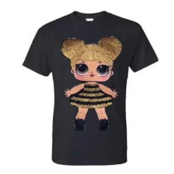 Lola & The Boys Girls Sequin Doll T-Shirt 13 Lola & The Boys Girls Sequin Doll T-Shirt