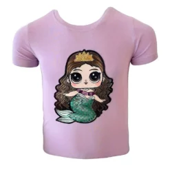 Lola & The Boys Girls Sequin Doll T-Shirt 17 Lola & The Boys Girls Sequin Doll T-Shirt