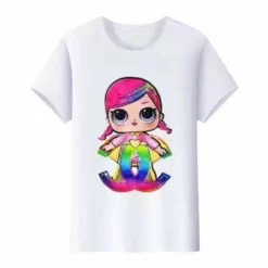 Lola + The Boys LED Rainbow Doll Tees