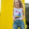 Lola + The Boys Sequin Rainbow Unicorn Tank 1 Lola + The Boys Sequin Rainbow Unicorn Tank