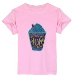 Lola + The Boys Girls Yum Crystal Tee