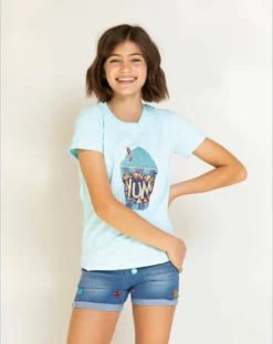 Lola + The Boys Girls Yum Crystal Tee