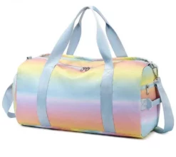 Lola + The Boys Rainbow Ombré Duffle Bag
