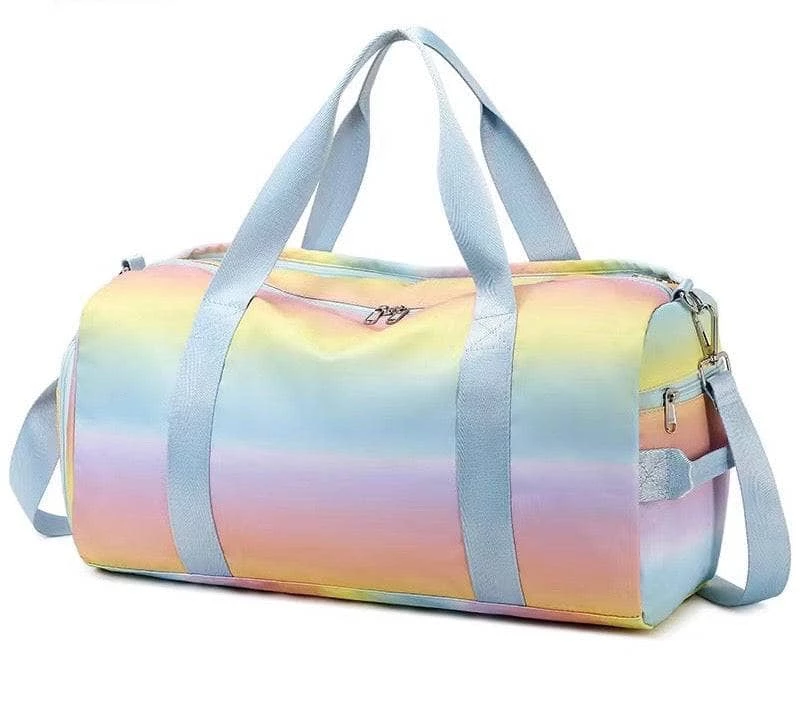 Lola + The Boys Rainbow Ombré Duffle Bag 3 Lola + The Boys Rainbow Ombré Duffle Bag