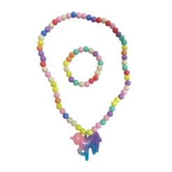Lola + The Boys Beaded Necklace And Bracelet Set Jewelry